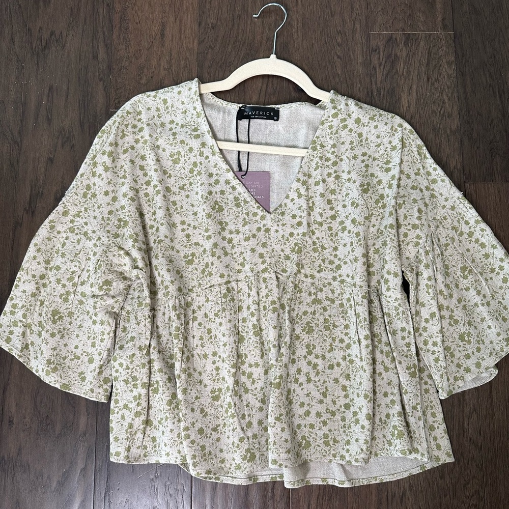 Floral Boho Top